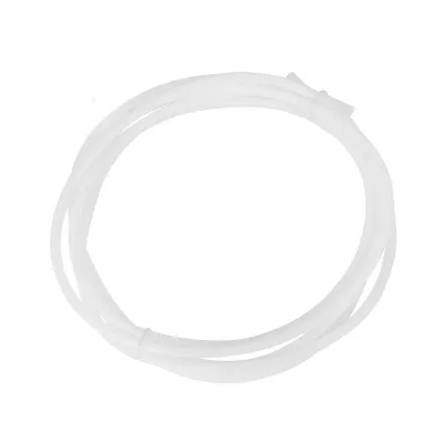 Obrázok produktu pre Biela teflónová bowdenová rúrka pre filament 1.75 (2,0 mm ID/4,0 mm OD) pre 3D tlačiarne (1,5 m)