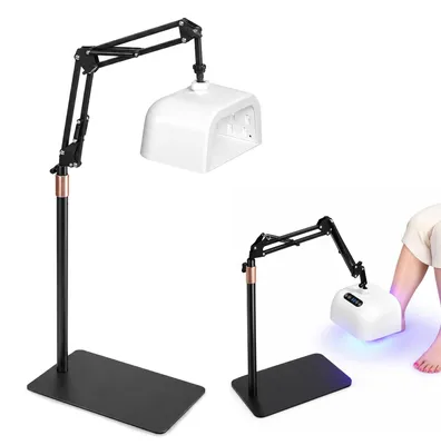 UV-LED-Nagellampe 48 W, 4 Timer, 360° drehbar, höhenverstellbar
