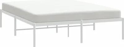 Obrázek produktu pro vidaXL Postelový rošt kovový bílý 140x190 cm
