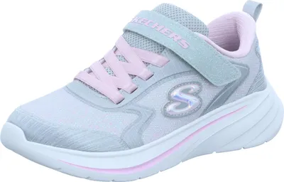 Immagine prodotto di Skechers scarpe da ginnastica per bambini WAVE 92 Light Gray Sparkle grigio-verde-bianco-multicolore, Colore:grigio, EU Taglia:30