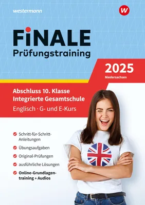 Produktbild von FiNALE Prüfungstraining Abschluss Integrierte Gesamtschule Niedersachsen. Englisch 2025