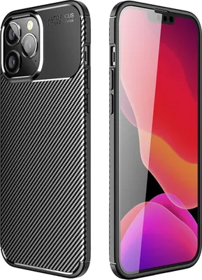 Produktbild von Mobigear Racing iPhone 14 Plus Hülle Flexibles TPU Backcover - Schwarz