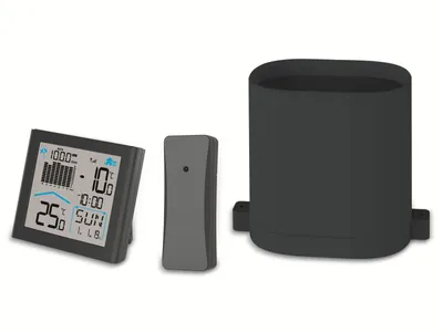 Produktbild von Hama Rainy - Wetterstation - grau
