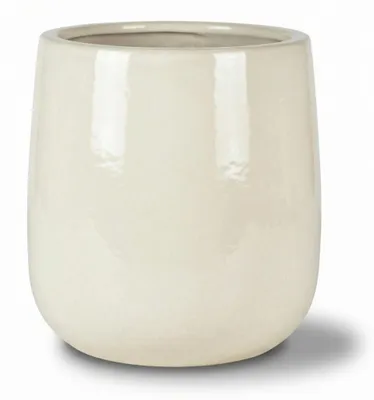 Zdjęcie produktu dla Doniczka ceramiczna Provencelia DIANE Kremowy, Ø23 cm x H23 cm, mrozoodporna