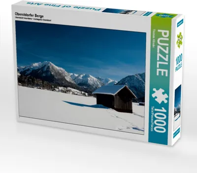 Produktbild von Calvendo Oberstdorfer Berge 1000 Teile Puzzle quer 640x480mm, Klinder Thomas; 7344268