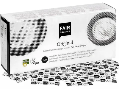 Obrázek produktu pro Veganské kondomy z fair trade produkce, 100 kusů