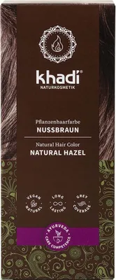 Produktbild von Pflanzenhaarfarben - Natürliches Nussbraun 100g