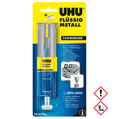 Produktbild von UHU Flüssigmetall Doppelkammerspritze 28 g