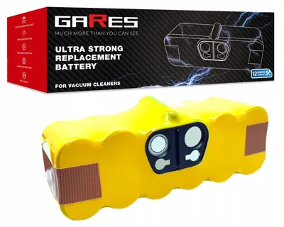 Obrázek produktu pro GARES Akumulátor Baterie pro iRobot Roomba 534 800 563 632 565 | 14,4V 4,5Ah | Zesílená série Vysoký výkon | Gares