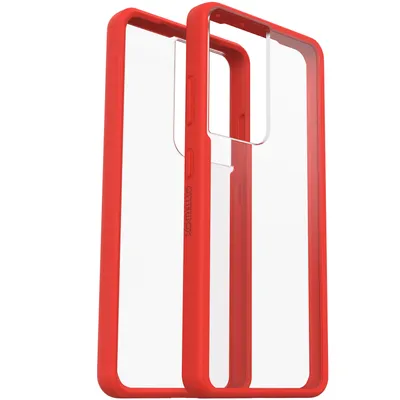 Productafbeelding van Achterkant beschermhoes voor de Samsung Galaxy S21 Ultra - Kleur: Power Red