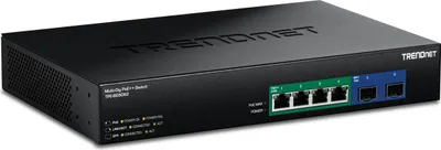 Obrázek produktu pro Trendnet TPE-BG5062, Nespravované, 2.5G Ethernet (100/1000/2500), Plně duplexní režim, Podpora napájení po Ethernetu (PoE), Instalace do racku