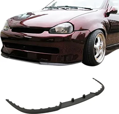 Image de Cup Spoiler Lèvre de spoiler pare-chocs avant pour Opel Corsa B