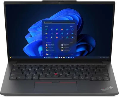 Produktbild von Lenovo ThinkPad E14 Gen 6 21M3 - 180°-Scharnierdesign - AMD Ryzen 5 7535HS / 3.3 GHz - Win 11 Pro - Radeon 660M - 8 GB RAM - 256 GB SSD TCG Opal Encryption 2, NVMe - 35.6 cm (14")