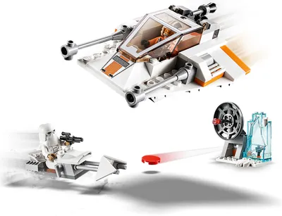 Produktbild von LEGO 75268 Star Wars Snowspeeder, Verteidigungsstation und Speeder-Bike, Spielset mit Starter-Stein für Vorschulkinder ab 4 Jahren