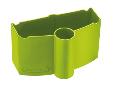 Produktbild von Pelikan Wasserbecher mit Pinselhalter, Grün, Grün, Kunststoff, Deutschland, Box, 1 Stück(e)