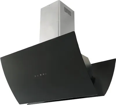 Produktbild von Kaiser AI 9415 Eco Inselhaube Dunstabzugshaube 90cm Schwarz Glas Edelstahl 1250m³/h