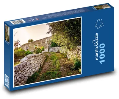 Produktbild von Puzzle 1000 Sizilien - Landweg - martinpuzzle