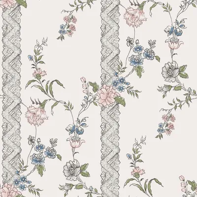 Obrázok produktu pre Borastapeter Tapeta béžové kvety v mnohých farbách - 660045 - 53 cm x 10,05 m