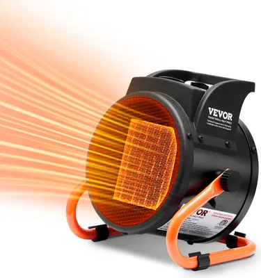 Produktbild von Grzejnik szklarniowy VEVOR, szybki grzejnik PTC o mocy 2000 W z zabezpieczeniem przed przegrzaniem, 3-biegowe ustawienie, mały grzejnik namiotowy do uprawy, elektryczny przenośny termowentylator do szklarni, kwiaciarni, miejsca pracy