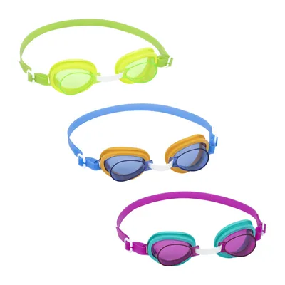 Produktbild von Bestway® Verkaufsdisplay für Schwimmbrille Aqua Burst Essential™ ab 3 Jahren, 24 Stück, sortiert