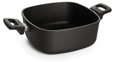Quadratische Bratpfanne 24x24 cm, 4,0 L, Titan-Antihaft, induktionsgeeignet
