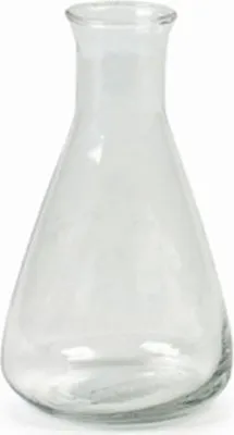 Produktbild von Vase für Blumen, aus transparentem Glas, 15 cm Höhe