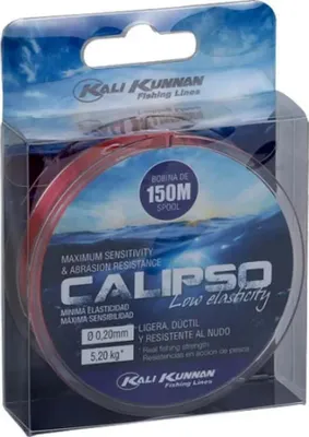 Obrázok produktu pre Kali Kunnan Calipso Monofilové šnúry 150 M Červená 0,350 mm Červená 0,350 mm