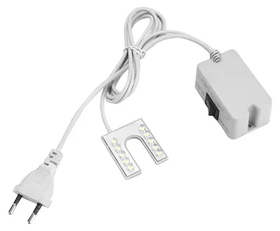 Productafbeelding van LED-lamp, flexibele zwanenhalslamp met magnetische voet voor naaimachine