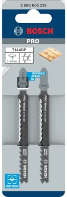 Immagine prodotto di PRO Wood precise T144DP Lama per seghetto alternativo, 100 mm, 2 pz.
