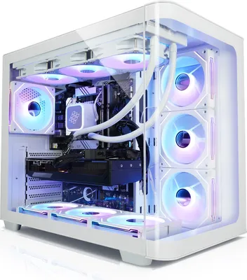 Image de Gaming PC Panorama Curve IX AMD Ryzen 7 9800X3D, 32GB DDR5, NVIDIA RTX 5070 Ti 16 GB, 2TB SSD, Windows 11