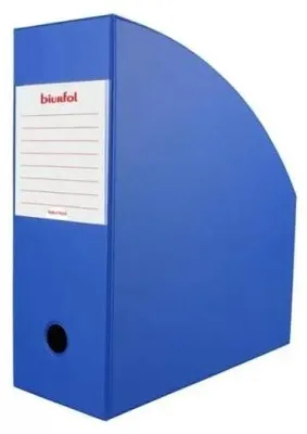 Produktbild von Aktenbehälter, 11 cm, blau - Biurfol