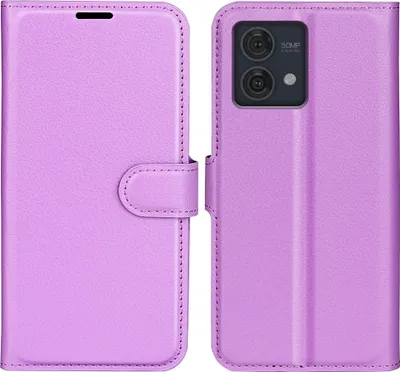 Produktbild von Motorola Moto G84 Hülle - Coverup Klapphülle - Violett