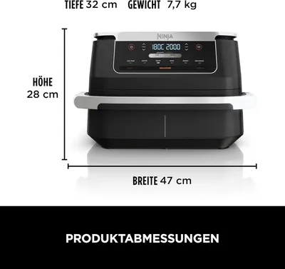 Image de Ninja AF550EU Friteuse à air chaud double