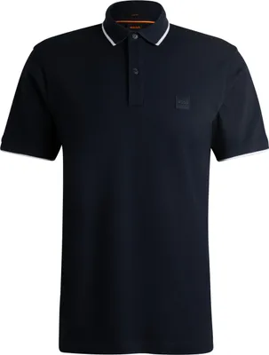 Produktbild von Hugo Boss Slim Fit Kurzarm-Poloshirt Dunkelblau