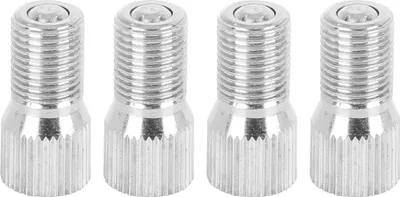 Produktbild von 4 Stücke 19mm Chrom Reifen Rad Ventilschaftkappen Verlängerung für Auto LKW