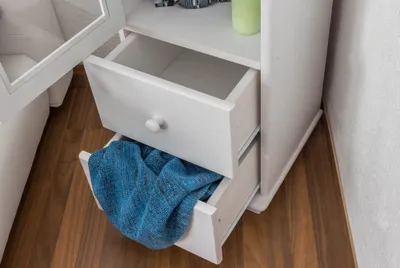 Produktbild von Vitrine weiß