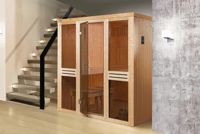 Produktbild von weka Elementsauna KAARINA 2 x B x T x H  x 175 x 192 x 199