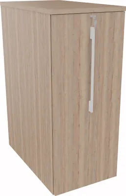 Produktbild von Orgacontainer 3OH li m. Ausfräsung B463xT800x1115mm Eiche Nat