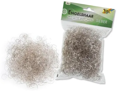 Produktbild von folia Engelshaar silber 20 g