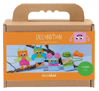 Produktbild von Creativ Company 977880, Bastelset für Kinder, Mehrfarbig