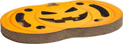 Produktbild von Beeztees Katzenspielzeug Halloween Kratzspielzeug Kürbis aus Karton