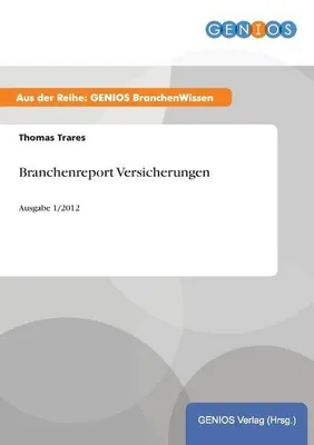 Zdjęcie produktu dla Branchenreport Versicherungen
