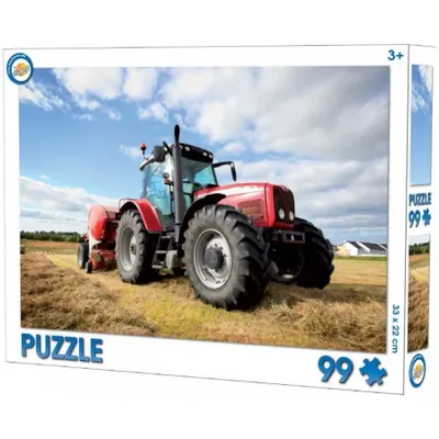 Obrázek produktu pro Puzzle pro děti Traktor - 99 dílků