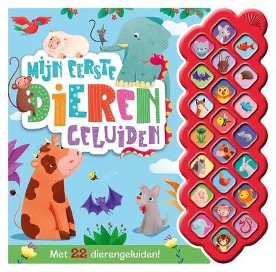 Zdjęcie produktu dla Klangbuch des Rebo-Verlags „Meine ersten Tiergeräusche“ (22 Geräusche!)