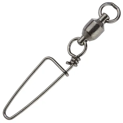 Produktbild von Adrenalin Cat Doppelkugellager Wirbel mit Snap - Wallerwirbel, Größe / Tragkraft / Packungsinhalt:Gr. 8/0 / 110kg / 3 Stück
