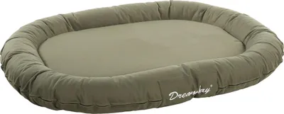 Produktbild von Flamingo Hundekissen Dreambay oval olivgrün, Maße: 120 x 90 x 16 cm