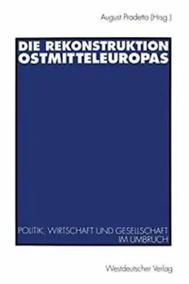Obrázek produktu pro Die Rekonstruktion Ostmitteleuropas