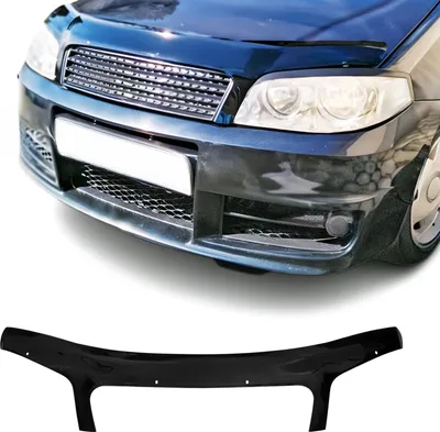 Zdjęcie produktu dla Osłona przeciwkamieniowa maski silnika do Fiat Punto 2003-2010 ciemna