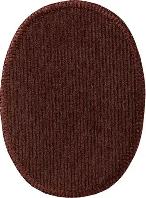 Produktbild von Kordflicken Braun 2 St. - Aufnäher, Bügelbild, Aufbügler, Applikationen, Patches, Flicken, Zum Aufbügeln, Größe: 9,5 x 12,0 cm