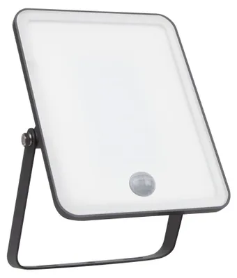 Productafbeelding van LED-schijnwerper 30W + PIR-sensor, 4000K, zwart, LEDVANCE, ESSENTIAL